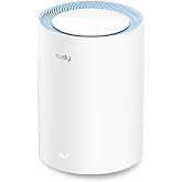 Cudy M1200 AC1200 Dual Band Whole Home Mesh Wi-Fi System, Uninterrupted Roaming, Router and Range Expand with a Single Wi-Fi Name