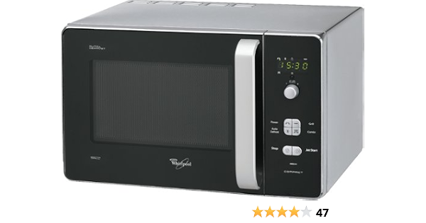 Whirlpool MWD 244 SL Microwave with Grill Pan/Jet Function/20 L/700  W/Silver : Amazon.de: Home \u0026 Kitchen