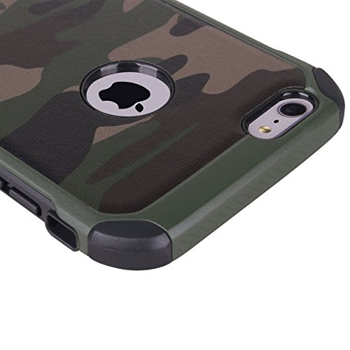 JAMMYLIZARD   Funda Army Para   iPhone 6   6s 4 7    Dise  o Camuflaje Heavy Duty Case  VERDE