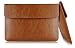 Produktbild MyGadget Kunstleder Hülle Sleeve für Apple MacBook Pro Retina 13" / New Pro 13 Zoll Laptop - Slim PU Leder Tasche Schutzhülle Dünne Aktentasche - Braun