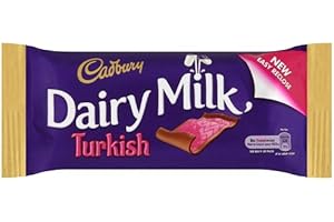 Cadbury Dairy Milk Turkish Delight Chocolate 47 g (Pack of 24)