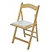 Produktbild JinQi Klappstühle, Holz, tragbar, Esszimmerstuhl, Bürostuhl, Sitzungsstuhl, Farbe: Natur