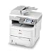 Produktbild OKI MB470 MFP monochrom LED Print Copy scan fax 28ppm A4 PAR USB2.0 10/100BaseTX 64MB 250BL