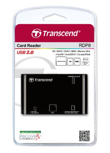 Transcend P8 All-in-1 Multi Speicherkartenlesegerät schwarz - 3