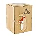 Produktbild NimbleMinLki Mini-Teelichthalter aus Holz für Weihnachten, Party-Dekoration – Geschenk-Box, Plastik, Deer#