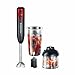 Produktbild Russell Hobbs Desire Collection 18980-56 3-in-1 Stabmixer schwarz / rot