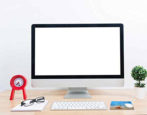 iColor 9 „x 7,5“ Zoll Anti-Rutsch-Gummi-Basis Mauspad, Computer Spiel MausPads Optimale Performance für Spiele Kompatibel mit allen Maustypen, 2er-Set - 4