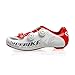 Produktbild Meine Herren und Damen-Straßen rennschuh Comp Rennrad Schuhe Größe 45, Fuß länge 290mm, Vorfuß Breite 93.48mm-weiß und rot