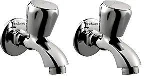 Hindware F330041CP Contessa Plus Bib Tap Foam Flow (Chrome, Pack of 2)