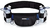 Camden Gear Hydration Running Belt - Fits iPhone 6 Plus - Waist Pack Bag for Runners -with 2 BPA Free Water Bottles (Misc.)