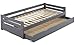 Produktbild VS Venta-stock Ausziehbett Elena 90 x 190 Massivholz grau