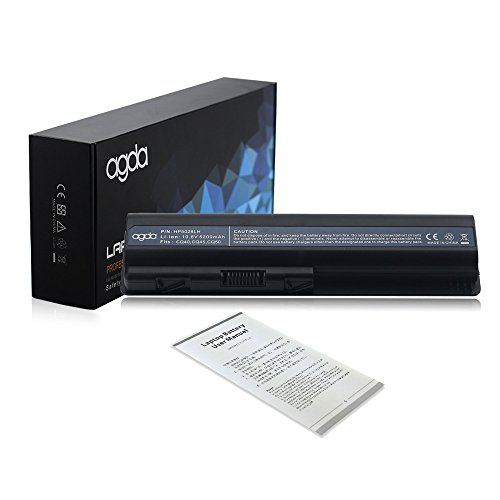 AGDA®Li-ion 6-Zellen 10.8V 5200mAh Neu Externer Notebook Laptop Batterie Akku für HP Compaq Presario CQ40 CQ45 CQ50 CQ60 CQ61 CQ70 CQ71 G50 HSTNN-Q34C - 6