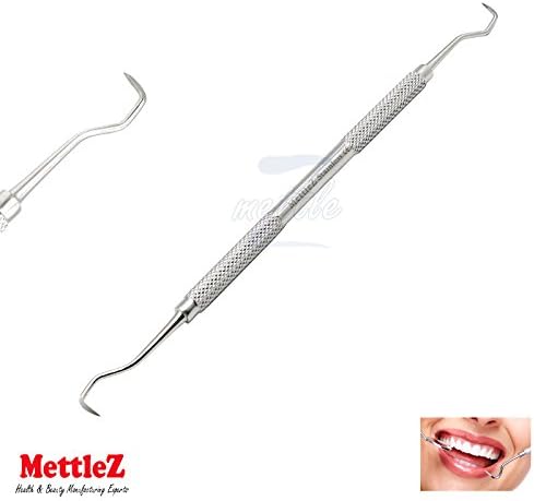 MettleZ Gracy Periodontal Curettes Scalers Root Canal Setup Tools Calculus Removal Lab