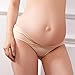 FEITONG New Cotton Maternity Panties Low-Waist Underwear (M, Khaki)