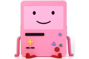 GRAPMKTG Supporto di ricarica per faccine sorridenti per accessori Switch Dock portatile compatibile con Switch OLED Custodia carina Decor Regalo Uomo Donna Bambini Rosa