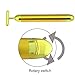 Yaha Golden T Shape Face Skin Massage Roller Derma Body Firming Massager Electric Energy Beauty Bar