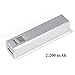 Produktbild Eckige Powerbank aus Metall Silber 2200 mAh