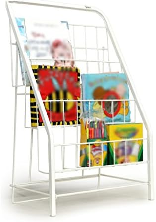TH Northern Europe Bookshelf Child Picture Frame Floor Type Book Shelf Household Magazine Rack Living Room Display Stand ( Size : 3 tier-XS )