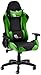 Produktbild Furnhouse Ergonomisch Grün Kunstleder Gaming Stuhl/Schreibtischstuhl mit Armlehne, Höhenverstellbar, Drehstuhl, Belastbar 150kg, L66xB65xH127 cm