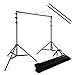 Produktbild PHOTO MASTER Hintergrundsystem 3m x 2,8m Fotostudio Teleskop Hintergrund Studioset Tragtasche Stativ Aufhängungen 10x9FT