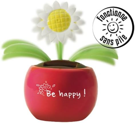 Dancing Solar Flower 12 x 11 x 7 cm Magic The Solar-Powered without Batteries