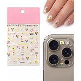 Dekoratif Sticker Seti, T&uuml;m Cihazlar ve kılıflar ile ve uyumlu Nail Art Tırnak Aksesuar S&uuml;sleme Seti
