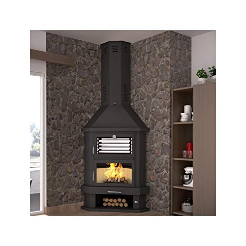 Modelos Chimeneas Esquina o Esquineras Metalicas - 2020 Blog