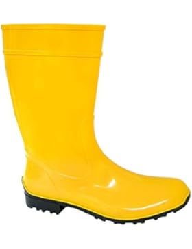 Lemigo Damen Gummistiefel Ilse (Gelb, 36)