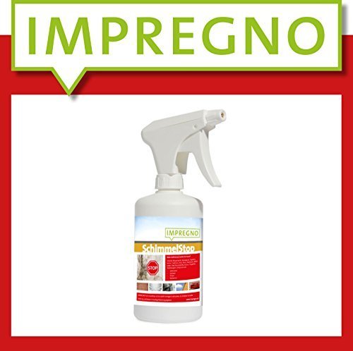 IMPREGNO SchimmelStop 0,5 Liter Schimmelblocker mit Langzeitwirkung Schimmelschutz Anti Schimmelspray