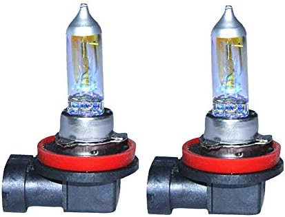 2pcs H11 12V 55W 3000K Golden Yellow Car Halogen Bulb