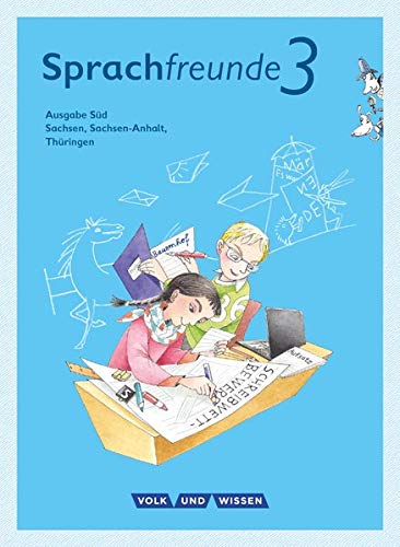 Sprachfreunde 3 Schuljahr Sprachbuch mit Grammatiktafel und Lernentwicklungsheft Ausgabe Süd