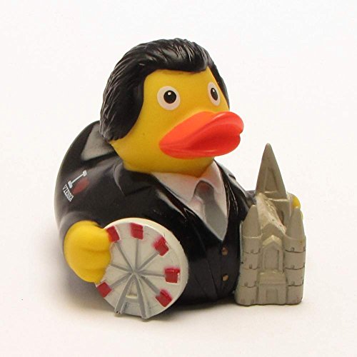 DUCKSHOP | Badeente Wien | Quietscheente | L: 7,5 cm