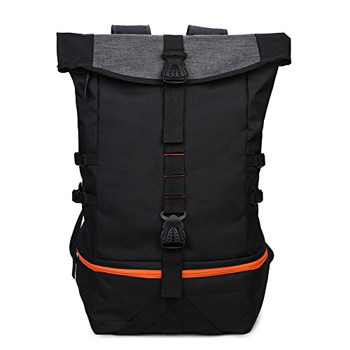 Wasserfester Rucksack Mit Gras-Muster – Für Schule, Reisen & Outdoor