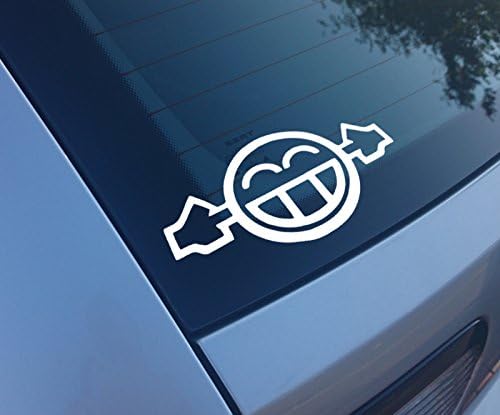 Too Loud Decal, sticker White 15cm