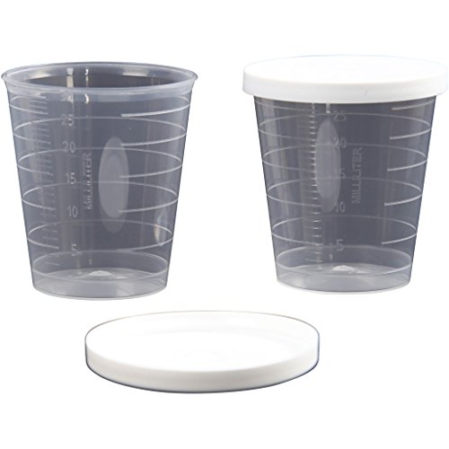 Mini-Becher mit Deckel, 30 ml, 75 Stck. - 2