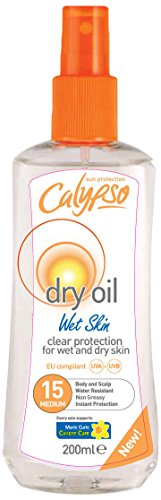 Calypso Dry Oil Wet Skin with SP15