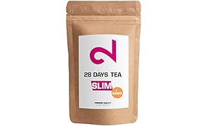 &#55356&#57205DUAL Slim-28 Giorni F-burner Tea | Per Donne E Uomini | Complesso Vegetale Attivo Tradizionale | 85g Di Foglie Sciolte Senza Additivi | Integratore Naturale Al 100% Vegan & Gluten-free |Germany Made