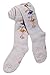 Weri Spezials Baby and Children Tights, Ornaments of Flowers , Silver