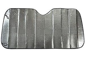 Inovey Sombrilla De Aluminio Hoja De Estaño para Los Coches 220Cm * 80 Cm Grandes para Los Camiones Grandes