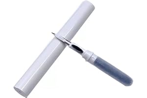 ZALUJMUS Cleaner Kit for Airpods 1 2 Pro, Multi-Function Cleaning Pen Soft Brush for Bluetooth Earphones Case Cleaning Tools for All Earbuds (White)