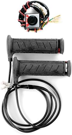Heated Handlebar Grips (set) Ducati Scrambler Flat Track Pro Daytona, 22 mm, black