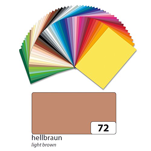 NEU Tonpapier 130g/qm, A3, 50er Pack, Hellbraun