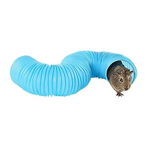 Oncpcare Túnel de Juego para Animales pequeños, Tubo de plástico Resistente y Duradero, para Conejillos de Indias, Chinchillas y Conejos Enanos
