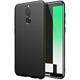 HandyHülle for Huawei Mate 10 Lite – EIISSION Simple Thin Lightweight PC Case,schwarz