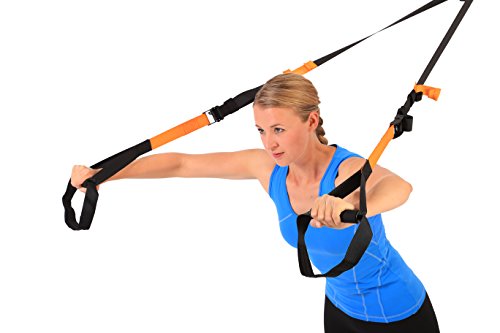 SportPlus Schlingentrainer Professional, Profi-Handgriffe, inkl. Türanker, Karabinerbefestigung und Transportbeutel, schadstoffgeprüft, SP-TX-002 - 10
