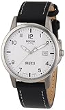 Boccia Herren-Armbanduhr Leder 604-02