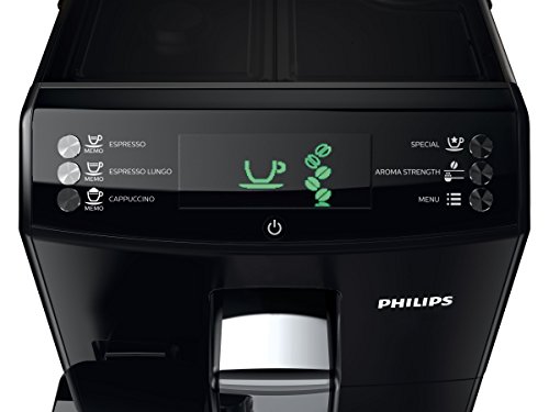 Philips HD8834/01 3100 Serie Kaffeevollautomat, integrierte Milchkaraffe, schwarz - 3