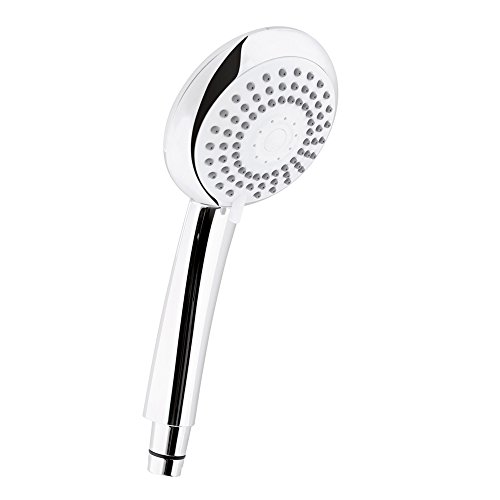 Handbrause Duschmeister mit 3 Strahlarten und Antikalkdüsen für Dusche Duschset Duschschlauch Duschbrause