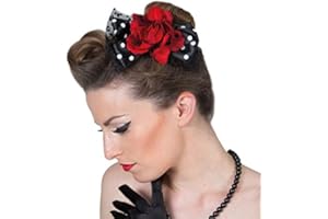 PARTY DISCOUNT 50er/60er Jahre- und Rockabilly-Accessoires für Damen und Herren, Karneval und Mottopartys