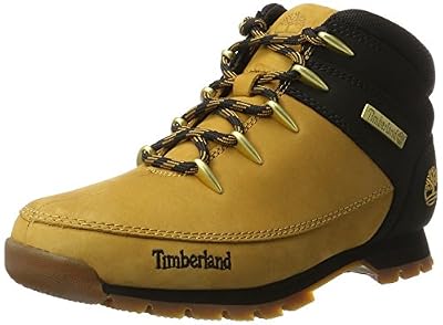 Timberland Euro Sprint Hiker, Bottes Chukka Homme, Jaune (Wheat Nubuck w/Black), 45 EU